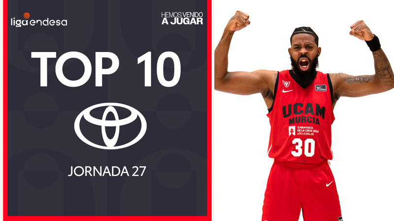 Salvajada de DJ Stephens en lo más alto del Top10 Toyota