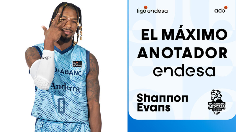 Shannon Evans, Máximo Anotador Endesa de la Jornada 28 