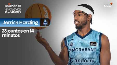 Descomunal primera parte de Jerrick Harding