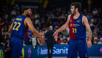 El Barça gana al Unicaja en la lucha por la cuarta plaza