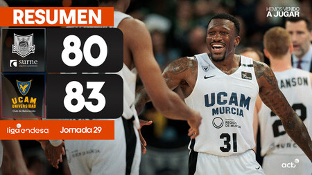 Resumen Surne Bilbao Basket 80 - UCAM Murcia 83 (J29)