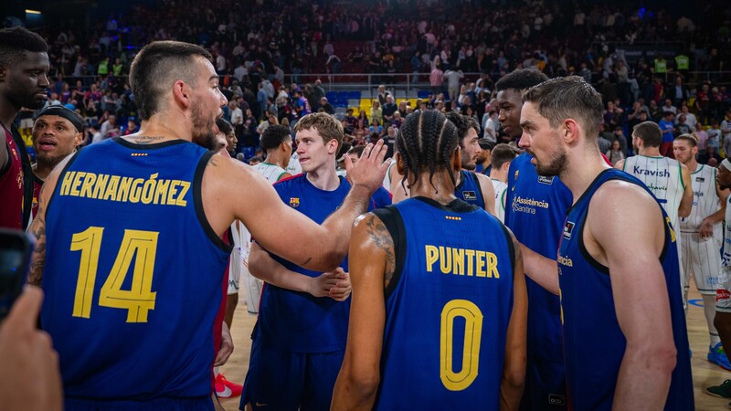 El Barça vence al Unicaja y sueña con la cuarta posición (83-81)