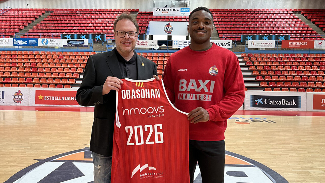 Retin Obasohan, hasta el 2026 en el BAXI Manresa