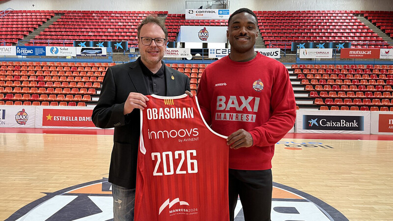Retin Obasohan, hasta el 2026 en el BAXI Manresa