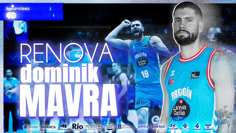 Dominik Mavra renueva con el Río Breogán