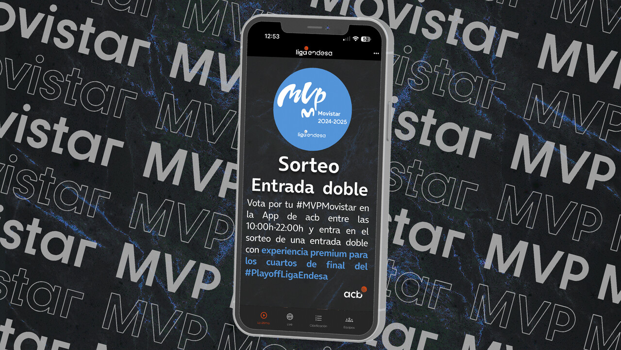 ¡Votar hoy por el MVP Movistar en la app te puede llevar al Playoff!