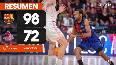 Resumen Barça 98 - Hiopos Lleida 72 (J31)