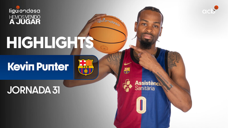 Kevin Punter, decisivo en un Barça arollador