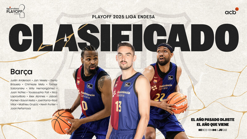 El Barça, clasificado para Playoff