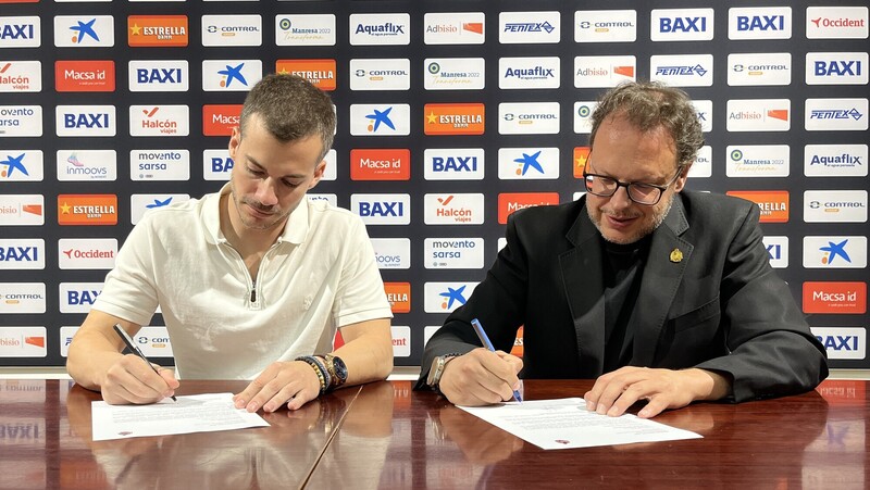 Xevi Pujol renueva en Manresa