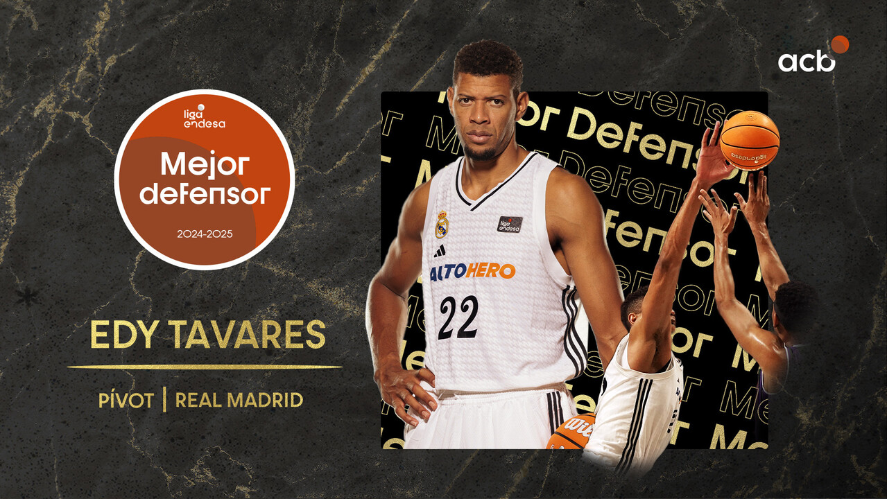 Edy Tavares, Mejor Defensor de la Liga Endesa 2024-25