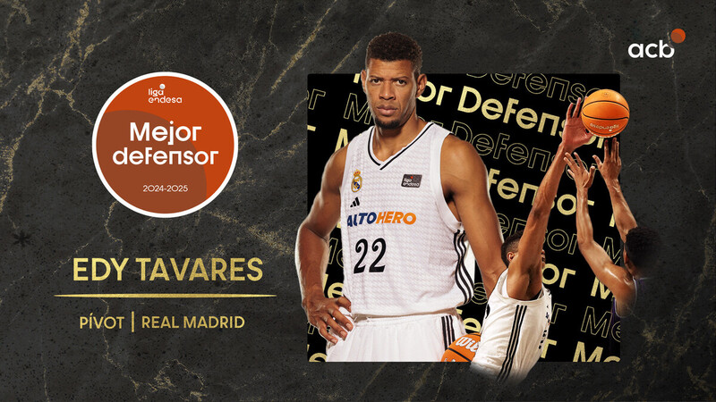 Edy Tavares, Mejor Defensor de la Liga Endesa 2024-25