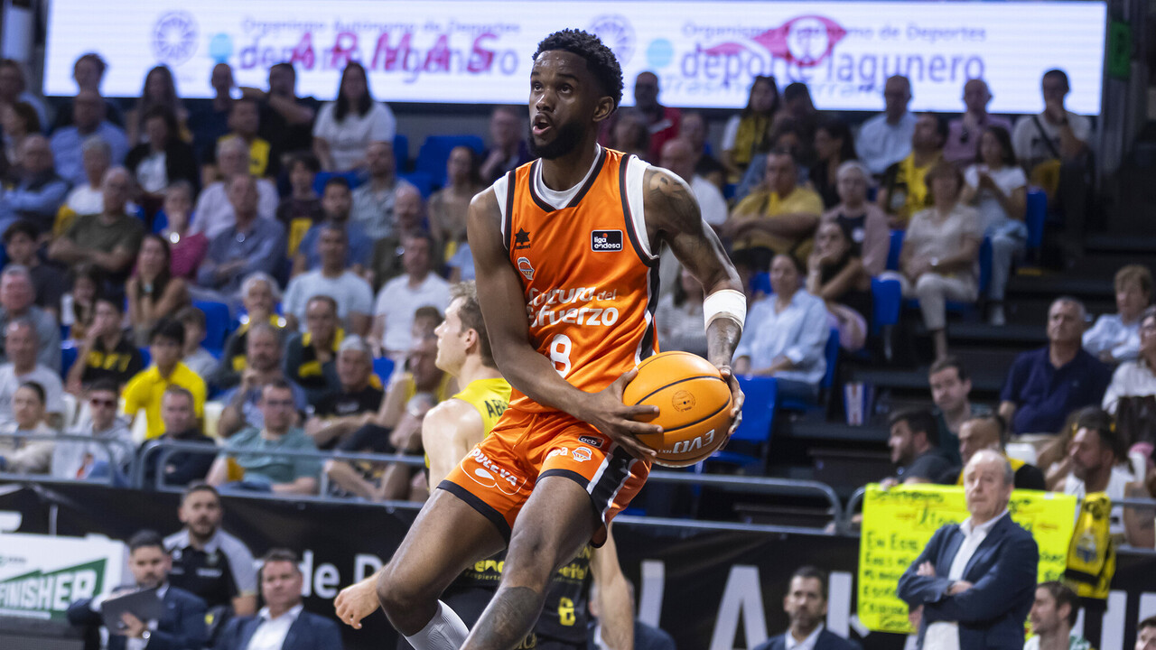 Valencia Basket aguanta la presión y gana en Tenerife