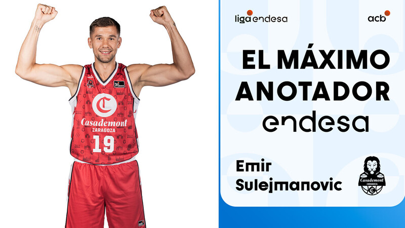 Emir Sulejmanovic, Máximo Anotador Endesa de la Jornada 33