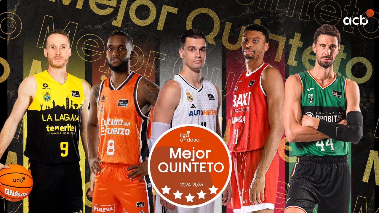Mejor Quinteto de la Liga Endesa 2024-25