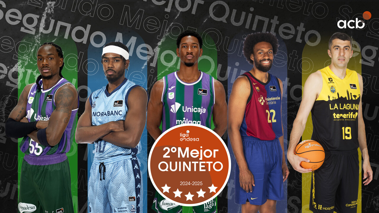 Segundo Mejor Quinteto de la Liga Endesa 2024-25