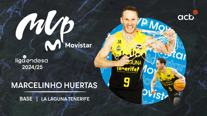 ¡Marcelinho Huertas, MVP Movistar de la Liga Endesa 2024-25!