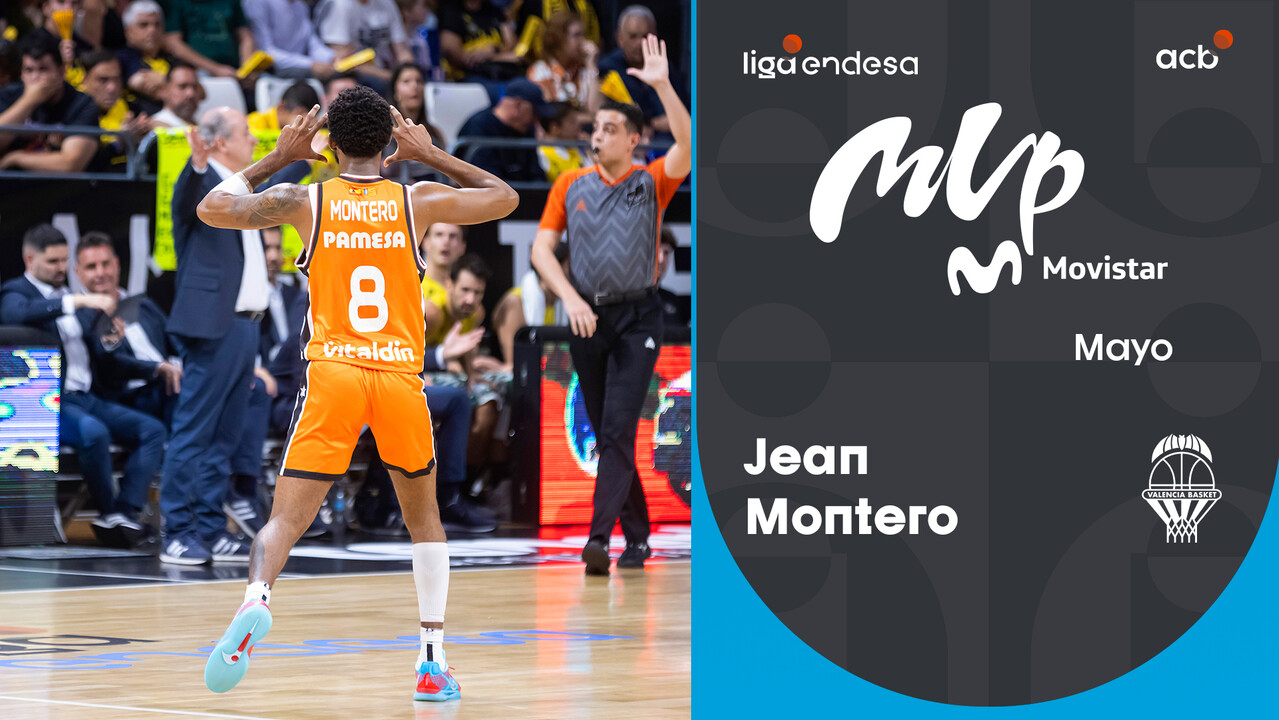 ¡Otro galardón para Montero, MVP Movistar de mayo!