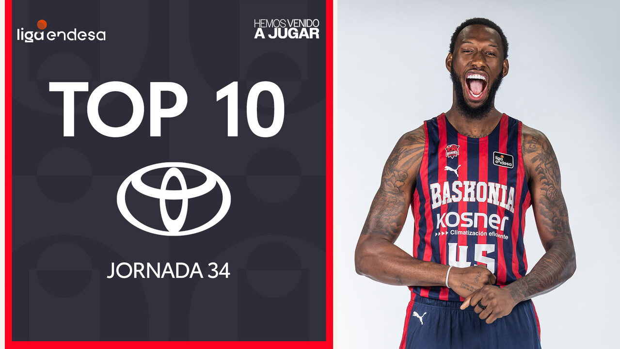Donta Hall se suspende en el aire en el Top10 Toyota