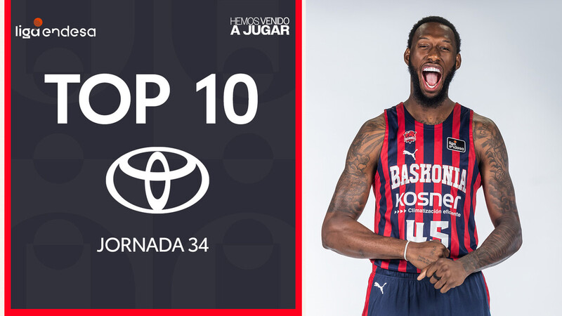 Donta Hall se suspende en el aire en el Top10 Toyota