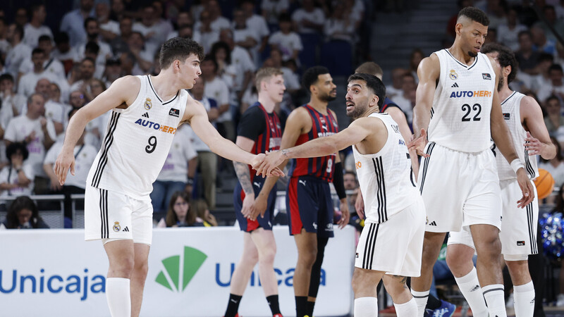 El Real Madrid inicia los playoffs con victoria ante el Baskonia (82-76)