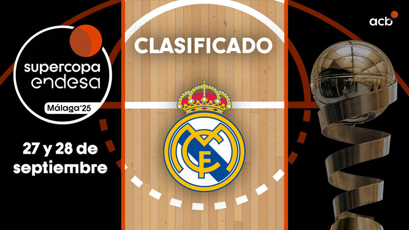 Real Madrid, 2º clasificado de la Supercopa Endesa