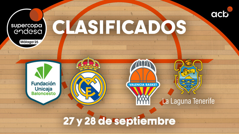 La Supercopa Endesa ya conoce a sus cuatro participantes