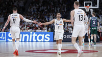 Las semis, en directo: Real Madrid, 20 arriba al descanso