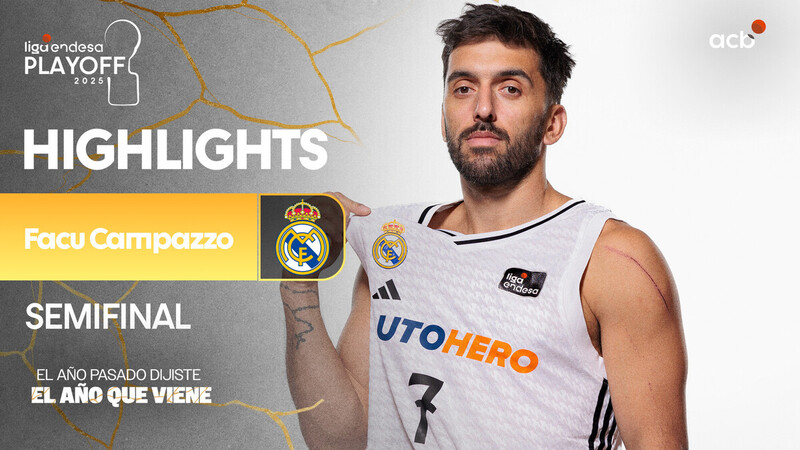 Facu Campazzo, dominante en la segunda mitad