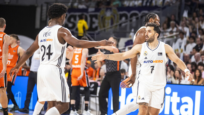 Feliz se crece para adelantar en la serie al Real Madrid (89-75)