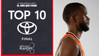 El eslalon de Montero brilla en el Top10 Toyota del Playoff Final