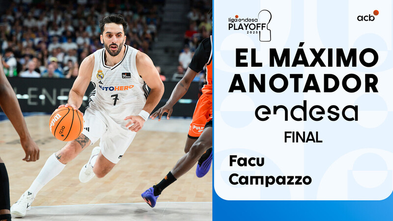.Campazzo, Máximo Anotador del Playoff Final