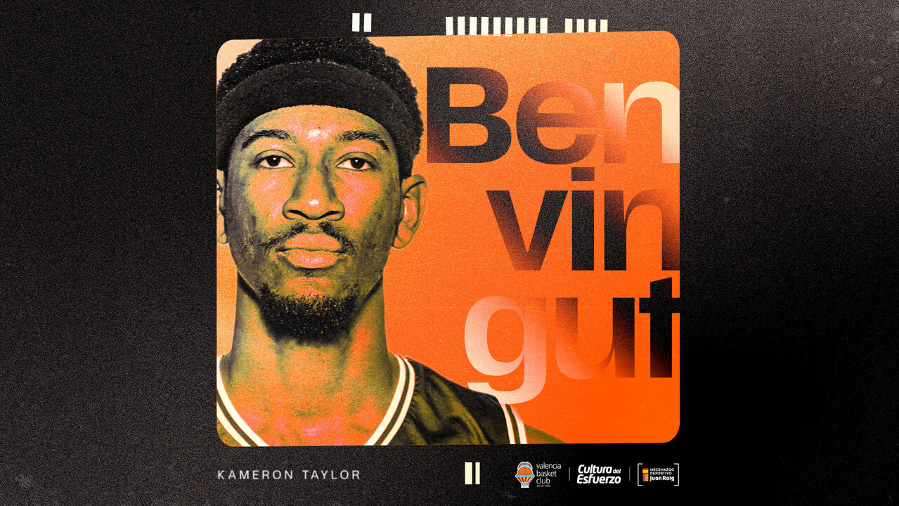 Kameron Taylor, primera novedad del Valencia Basket 2025-26