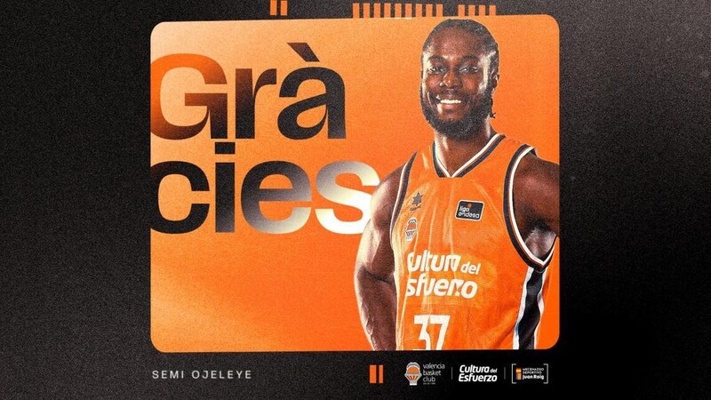 Adiós alValencia Basket de Semi Ojeleye