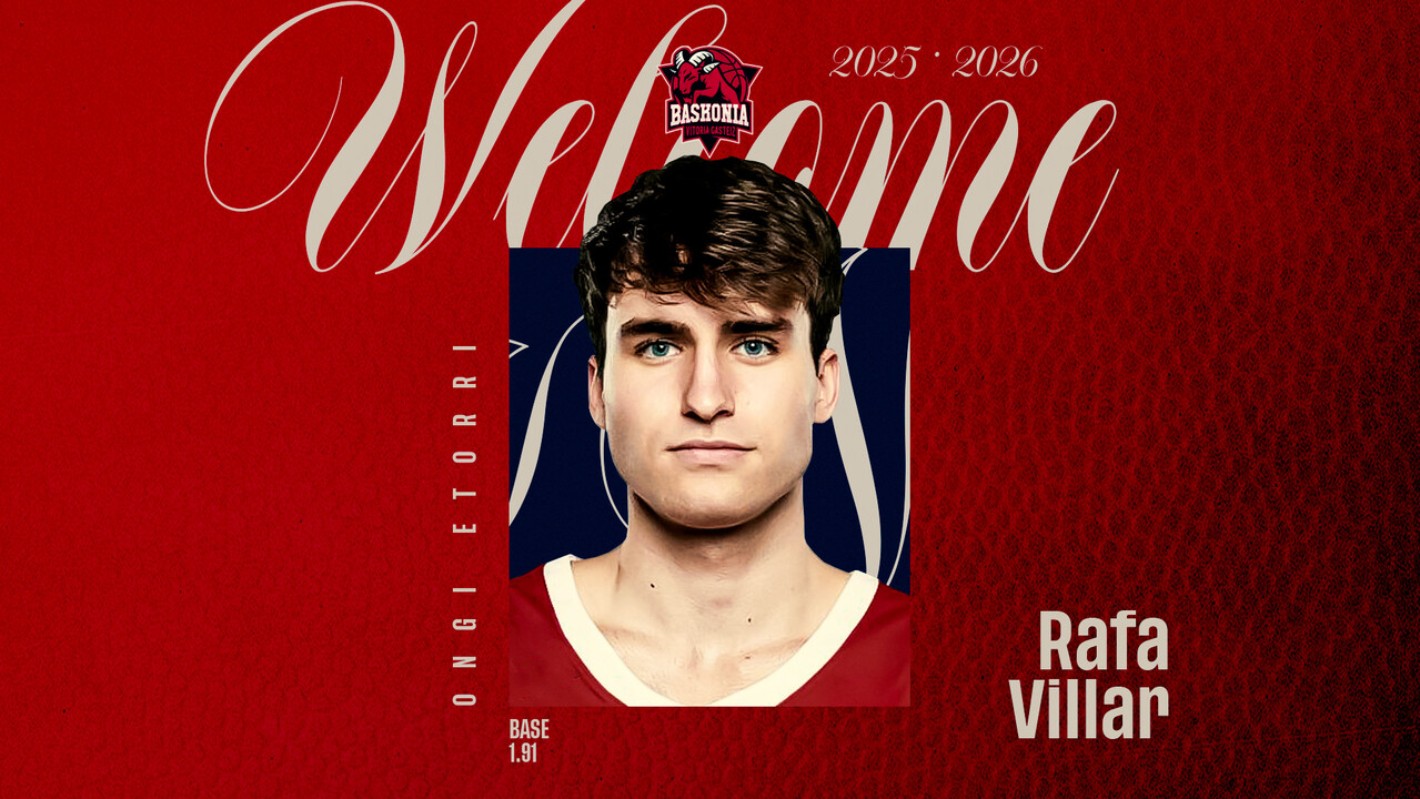 Rafa Villar refuerza la dirección de juego de Baskonia