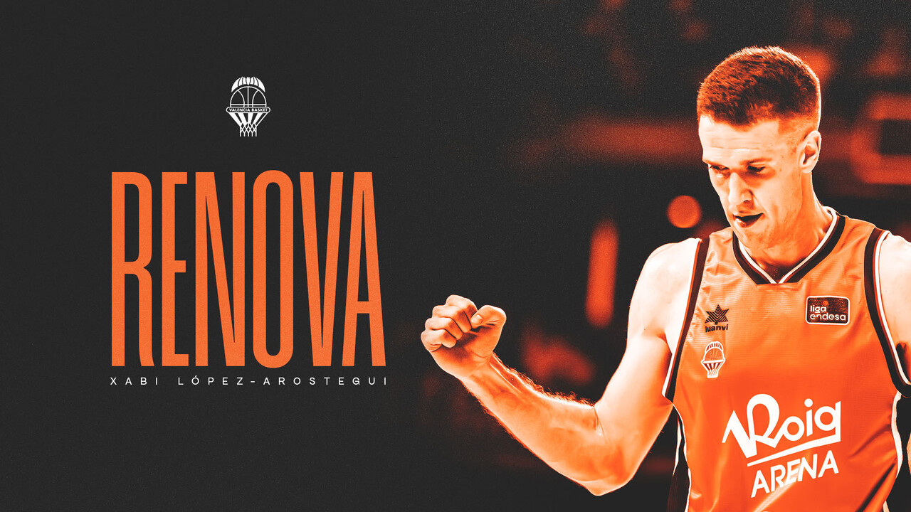 Xabi López-Arostegui renueva con el Valencia Basket