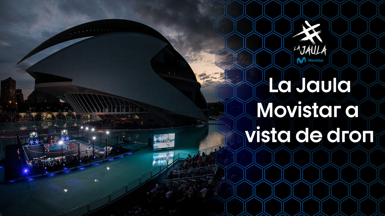 La Jaula Movistar a vista de dron