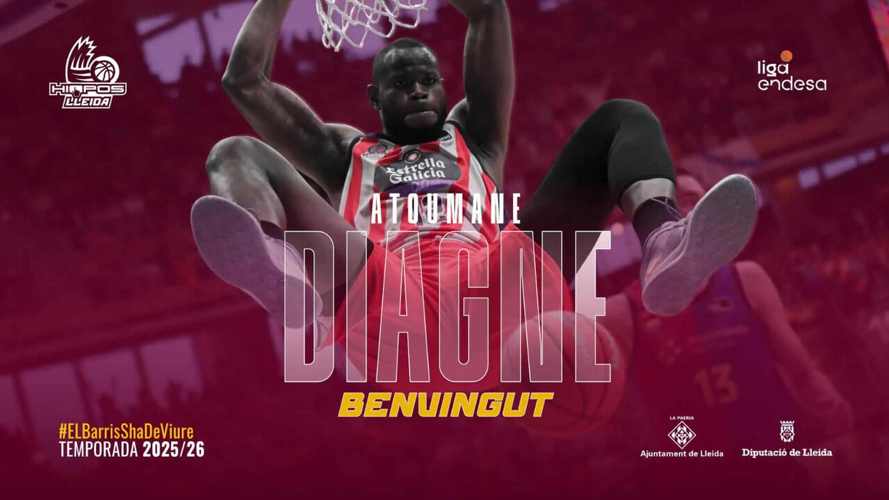 Atoumane Diagne abre el baile en el Hiopos Lleida