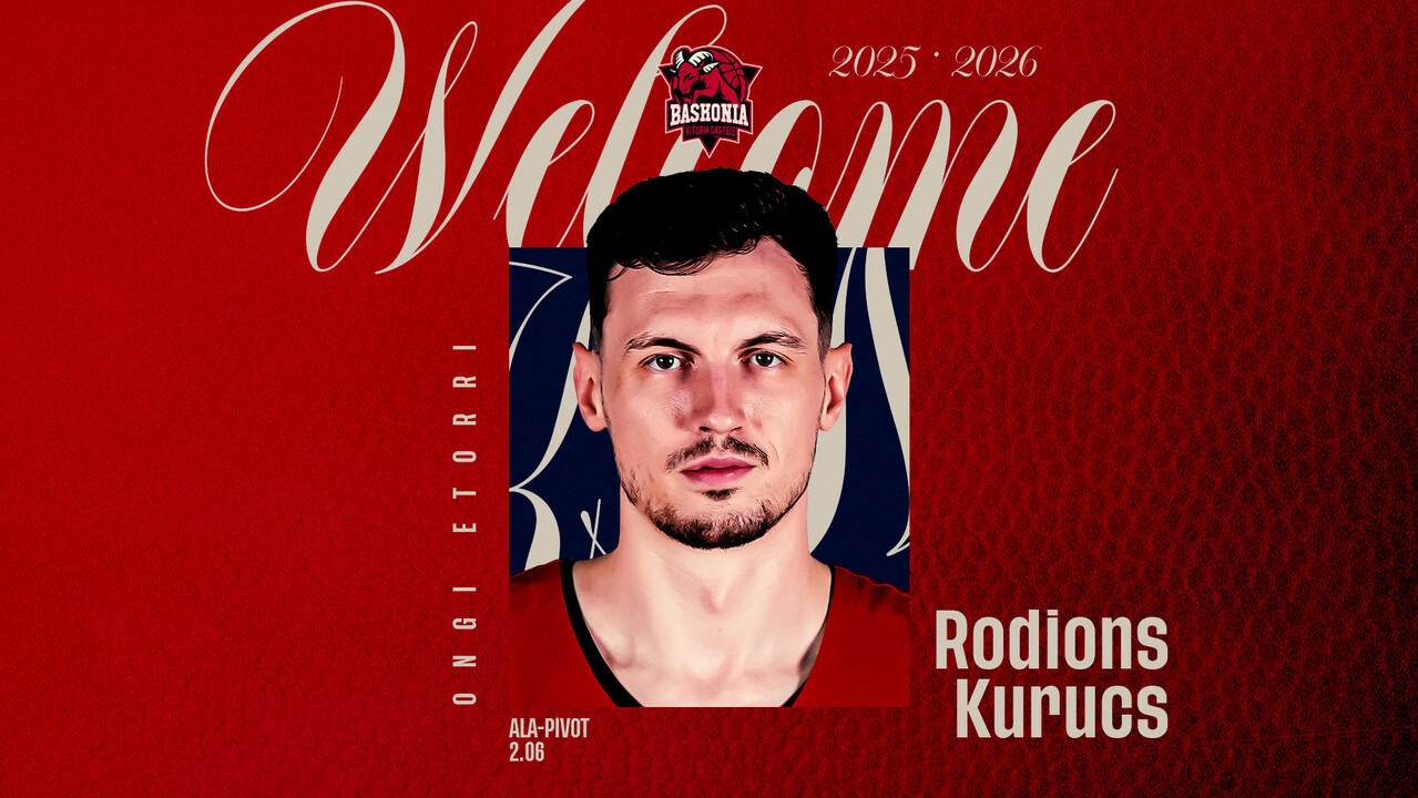 Rodions Kurucs se viste de baskonista hasta 2028