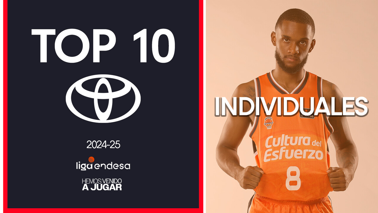 Top10 Toyota: Las mejores jugadas individuales de la 2024-25