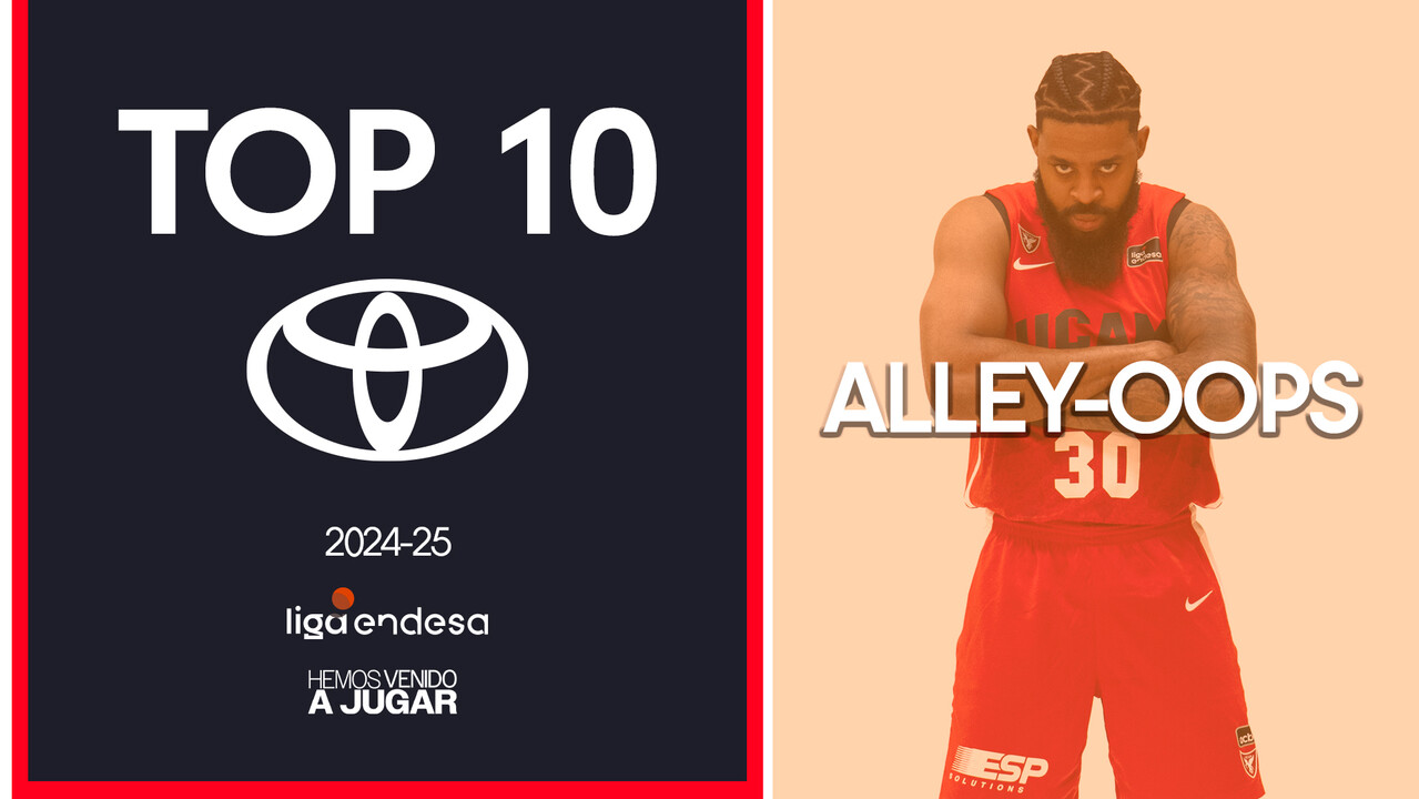 Top10 Toyota: Los mejores alley-oops de la 2024-25