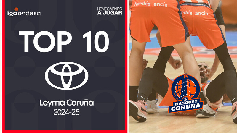 Top10 Toyota: Las mejores jugadas del Leyma Coruña