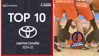 Top10 Toyota: Las mejores jugadas del Leyma Coruña