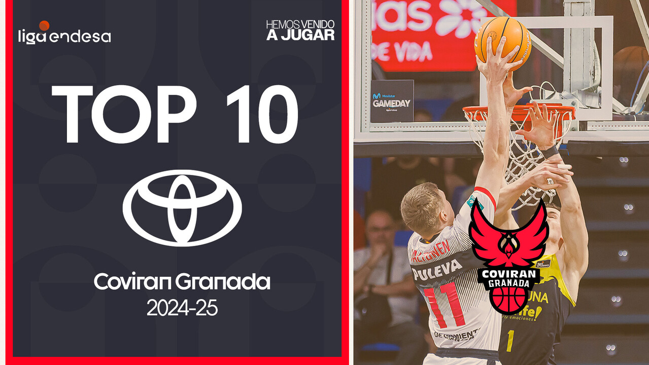 Top10 Toyota: Las mejores jugadas del Coviran Granada 