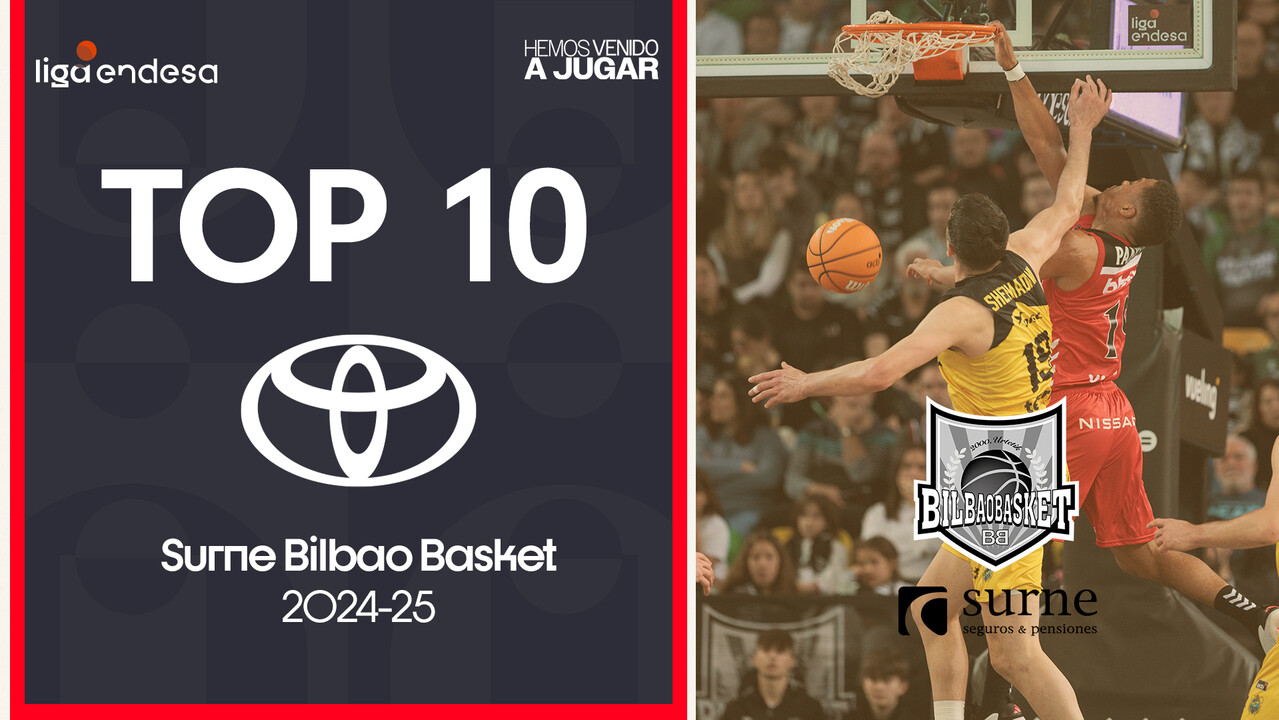 Top10 Toyota: Las Mejores Jugadas de Surne Bilbao Basket