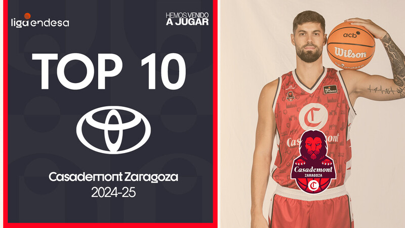 Top10 Toyota: Las Mejores Jugadas de Casademont Zaragoza
