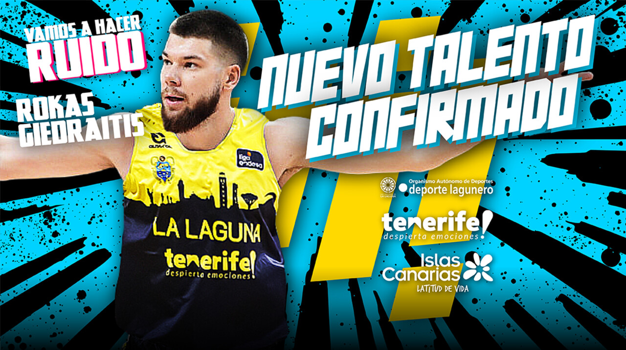 La Laguna Tenerife ficha a Rokas Giedraitis