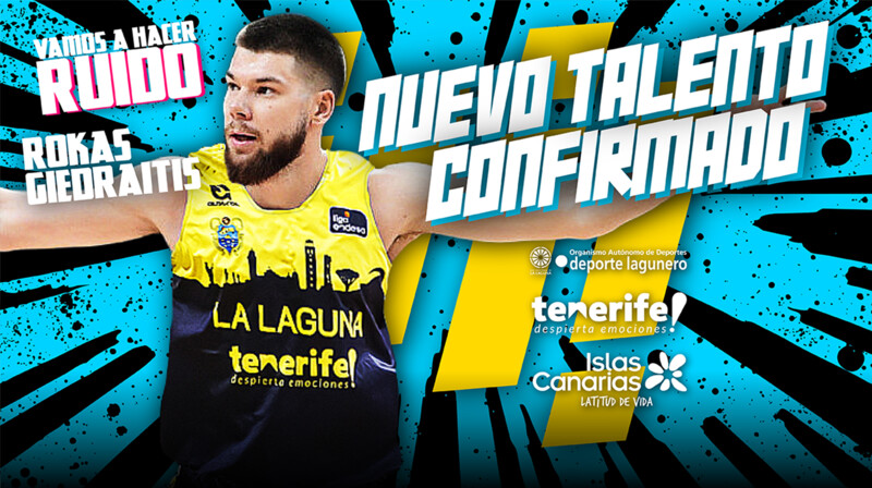 La Laguna Tenerife ficha a Rokas Giedraitis