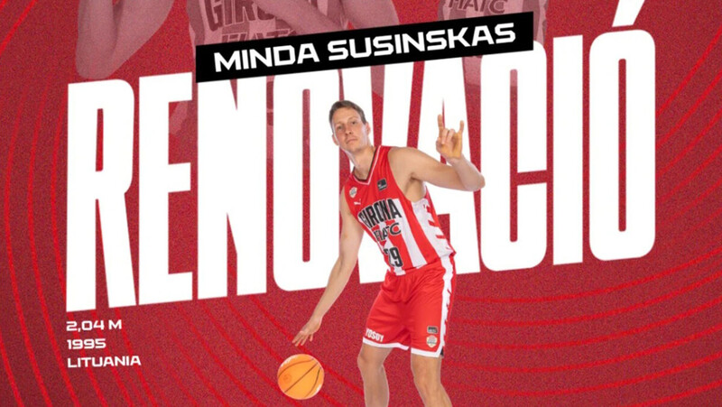 Mindaugas Susinkas, un año más en Girona