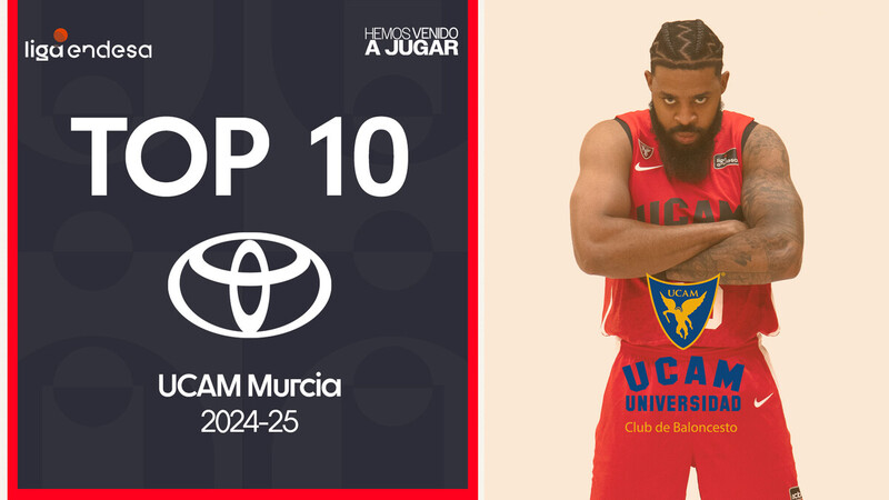 Top10 Toyota: Las mejores jugadas de UCAM Murcia 